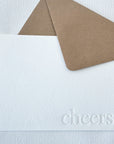 blind impression letterpress stationery
boxed letterpress stationery
cheers blind impression boxed letterpress stationery