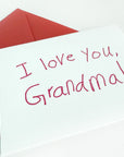 i love you grandma card
card for grandmother
card for grandparent