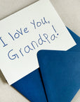 i love you grandpa letterpress greeting card
grandparent letterpress greeting card
hand lettered letterpress greeting card