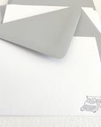 typewriter stationery
typewriter letterpress stationery
typewriter letterpress note cards