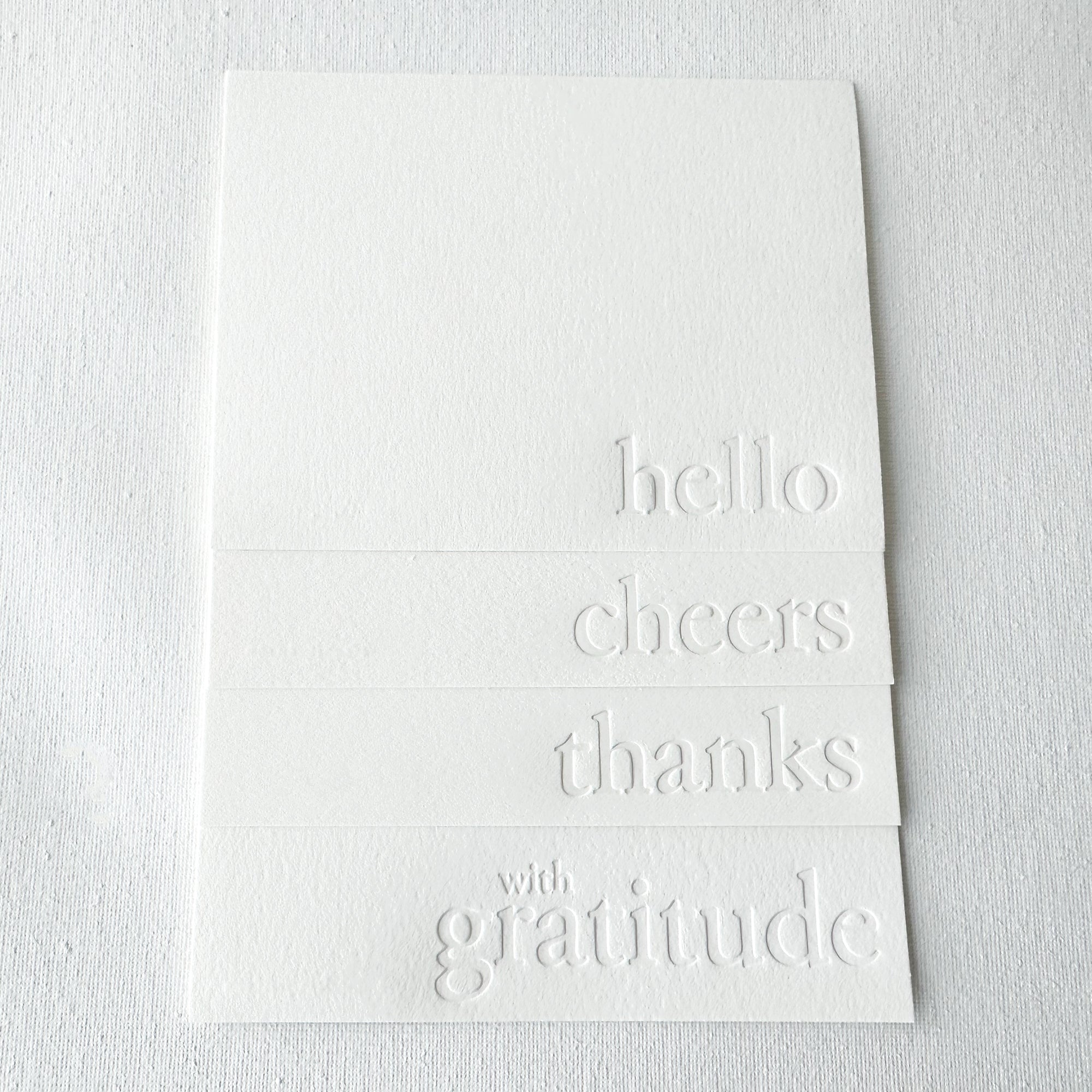 thank you cards

letterpress thank you cards

thank you note cards

blind impression thanks stationery

letterpress thank you note cards

blind impression thank you note cards