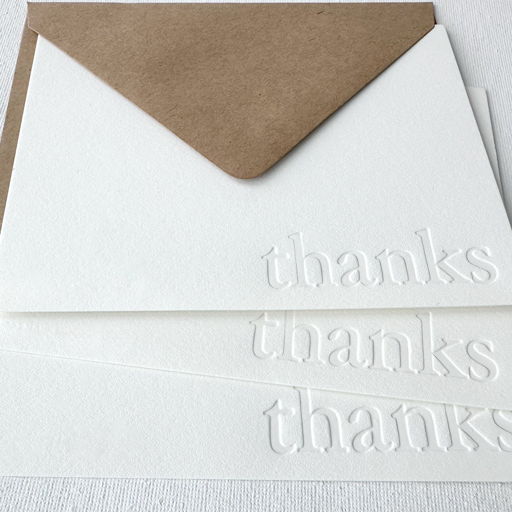 thank you cards

letterpress thank you cards

thank you note cards

blind impression thanks stationery

letterpress thank you note cards

blind impression thank you note cards