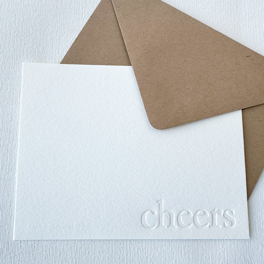 blind impression letterpress stationery

boxed letterpress stationery

cheers blind impression boxed letterpress stationery