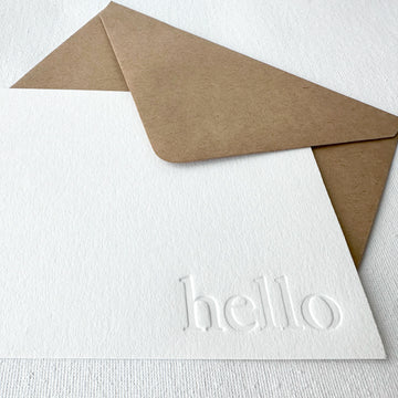 hello letterpress stationery

blind impression letterpress stationery

hello letterpress note cards

blind impression letterpress note cards