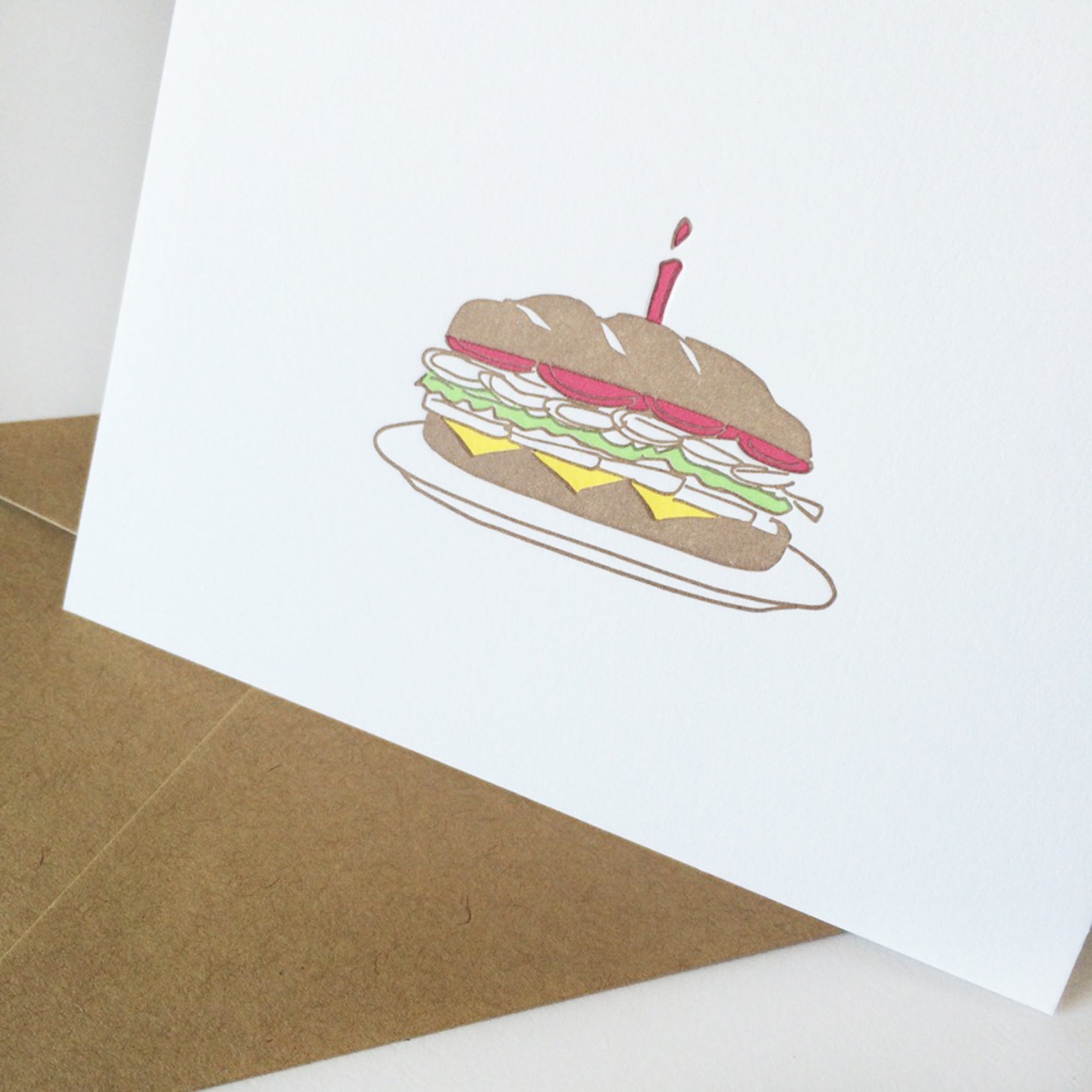 hoagie letterpress birthday card

letterpress sandwich card

letterpress hoagie birthday card