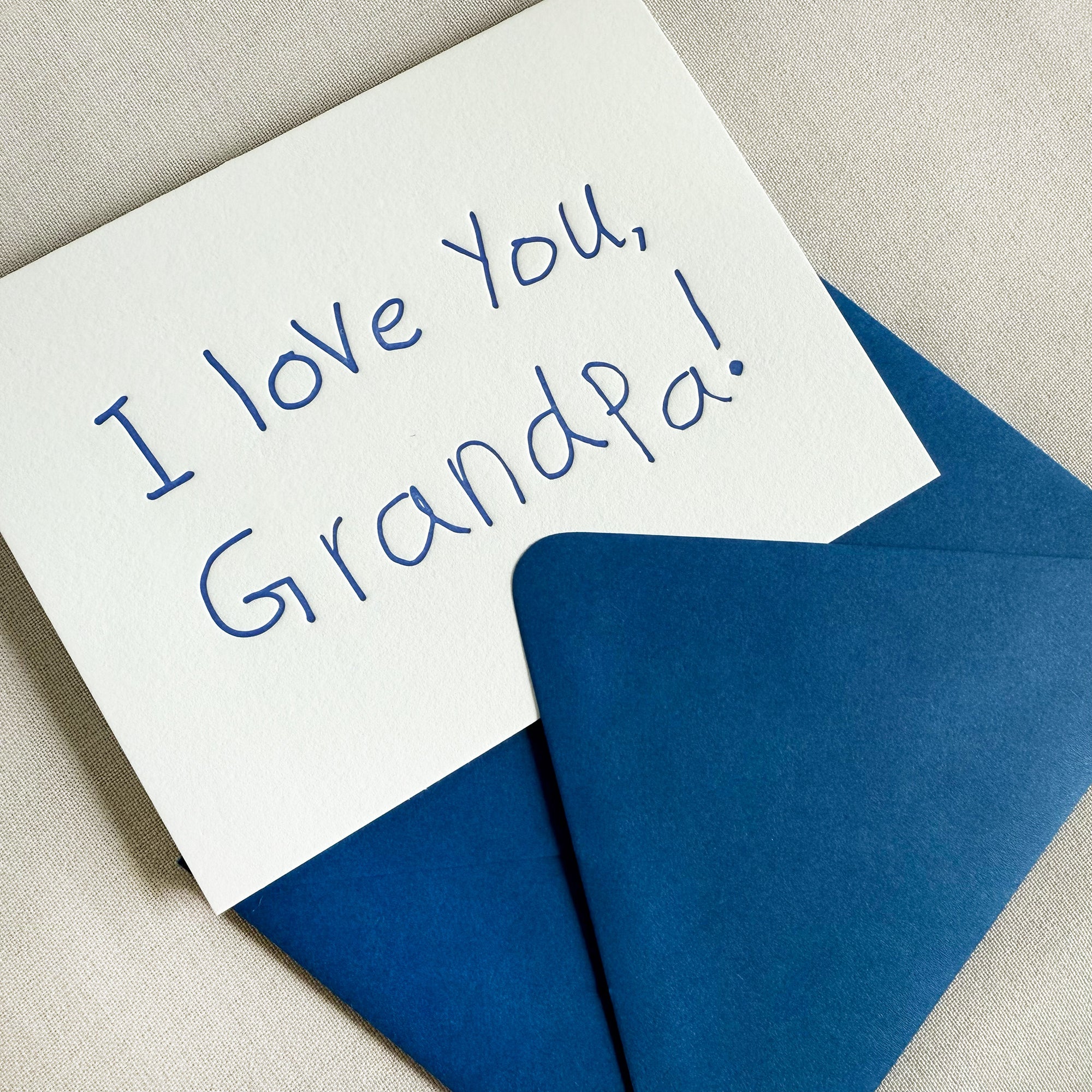 i love you grandpa letterpress greeting card

grandparent letterpress greeting card

hand lettered letterpress greeting card