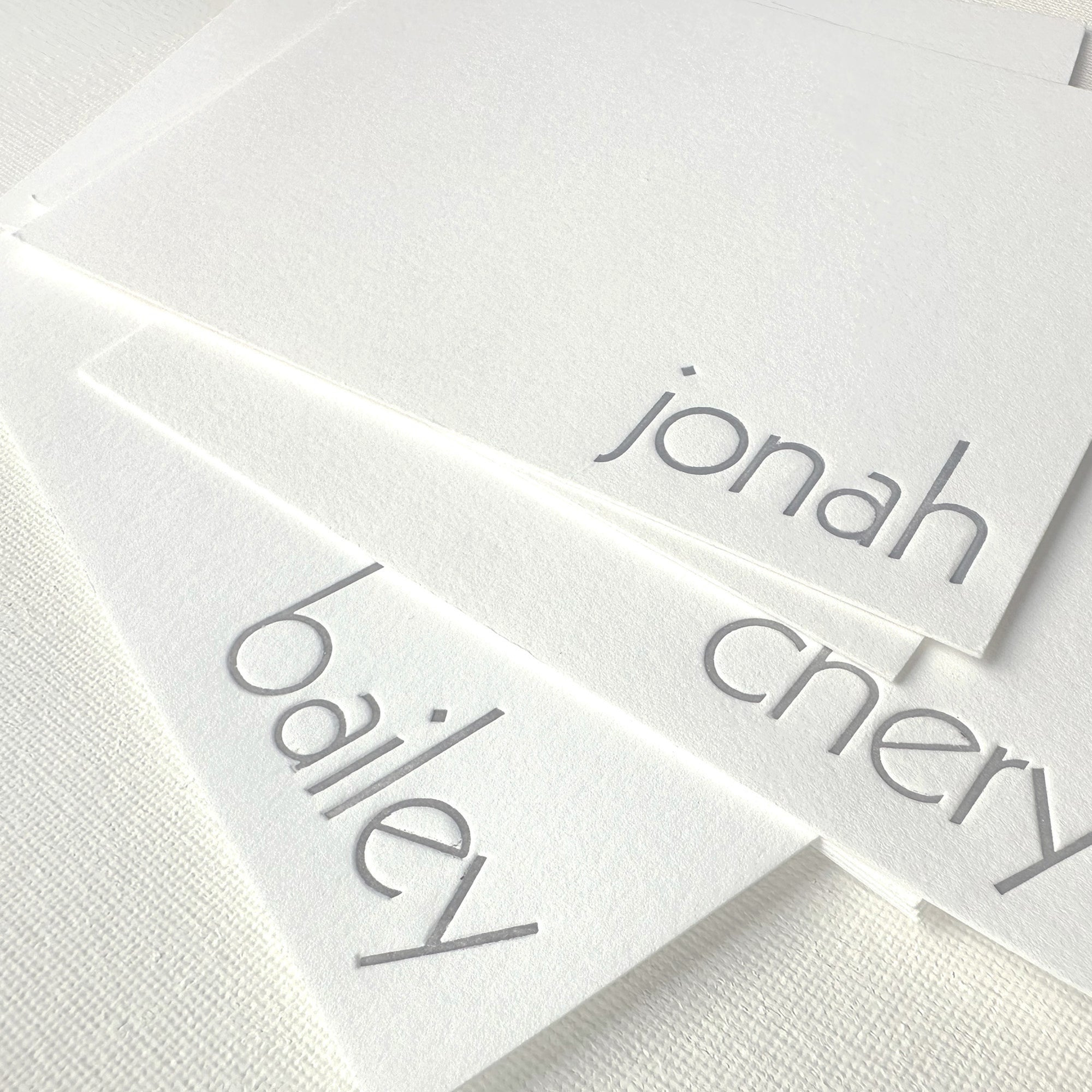 personalized letterpress stationery
custom letterpress stationery