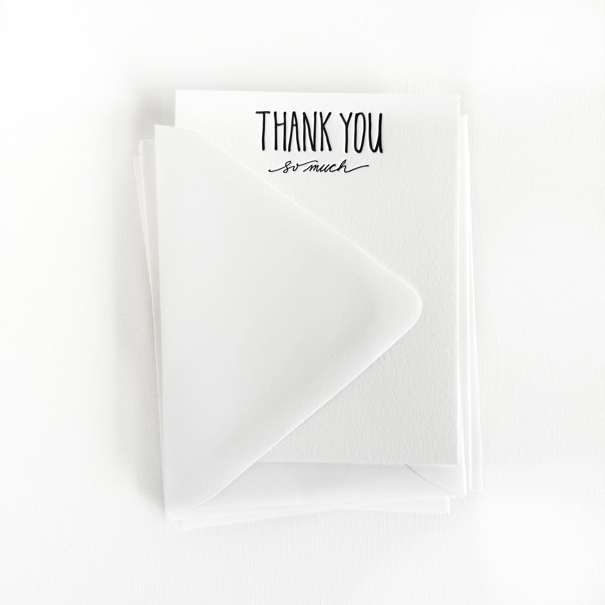 thank you so much letterpress boxed set of stationery

thank you boxed note cards