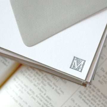 personalized letterpress stationery 